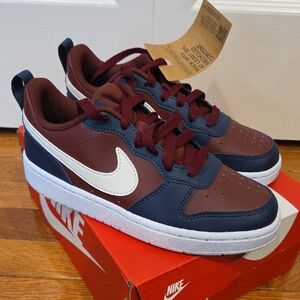 Boys NIKE Court Borough Low Recraft (GS) Shoes Size 4Y NEW IN BOX